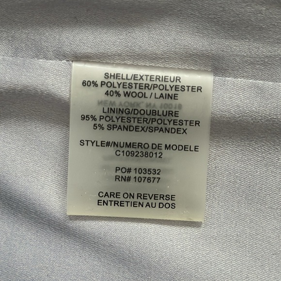 Alice + Olivia “Teagler” Silver Sequin Coat Size S - Picture 10 of 15